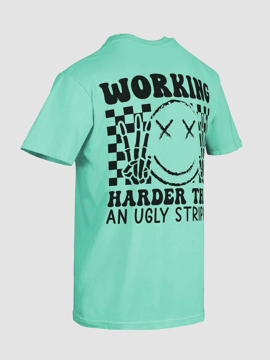 Working Harder Than an ugly Stripper: Heavyweight T-Shirt product image (130)