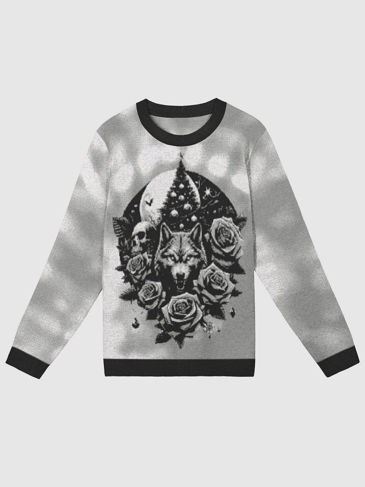 Moonlit Christmas Tie-Dye Knitted Sweater product image (3)