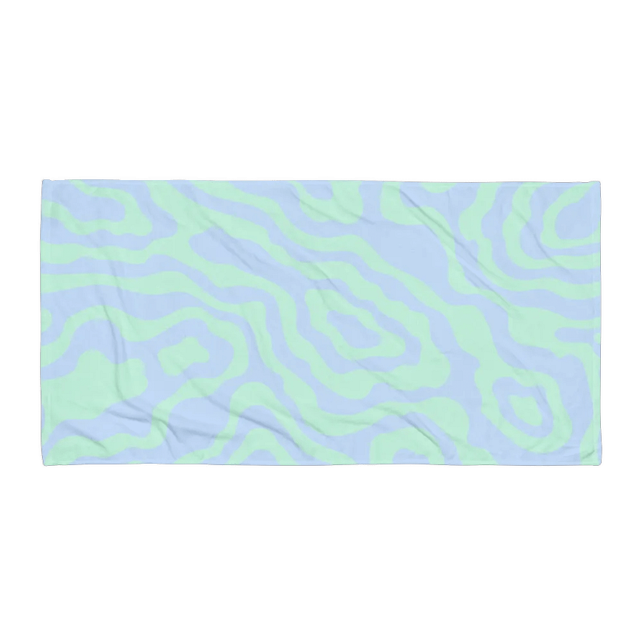 Aqua Camo Waves Towel product image (1)