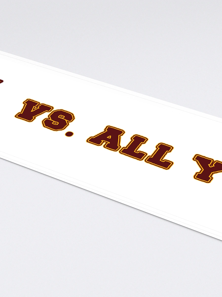 Commanders Vs. All Y'all Washington Football Rivalry Design product image (4)