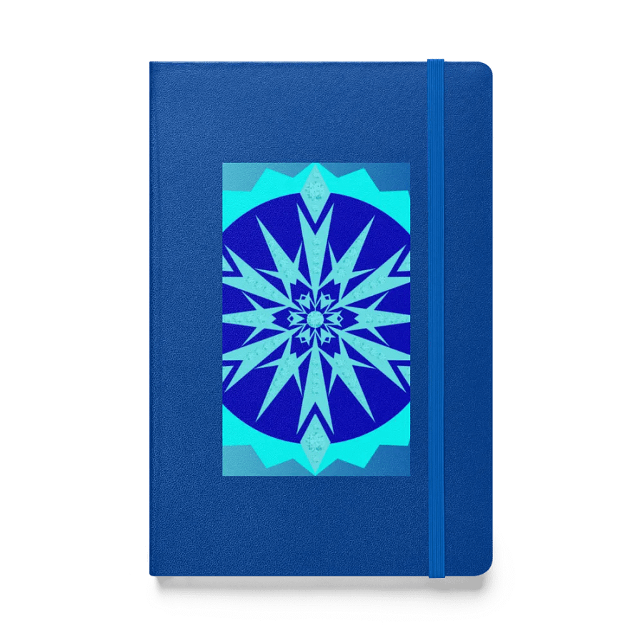 snowflake Hardcover Notebook product image (1)