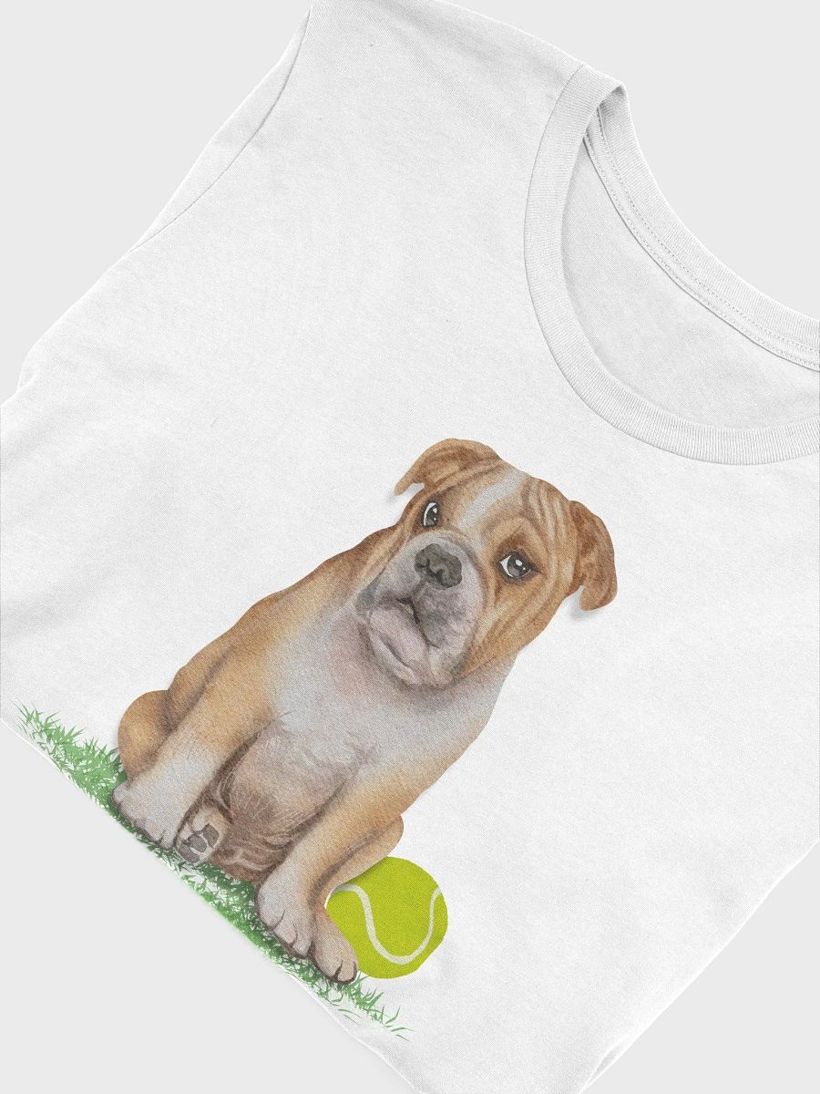 Contemplative Bulldog Watercolor T-Shirt product image (13)