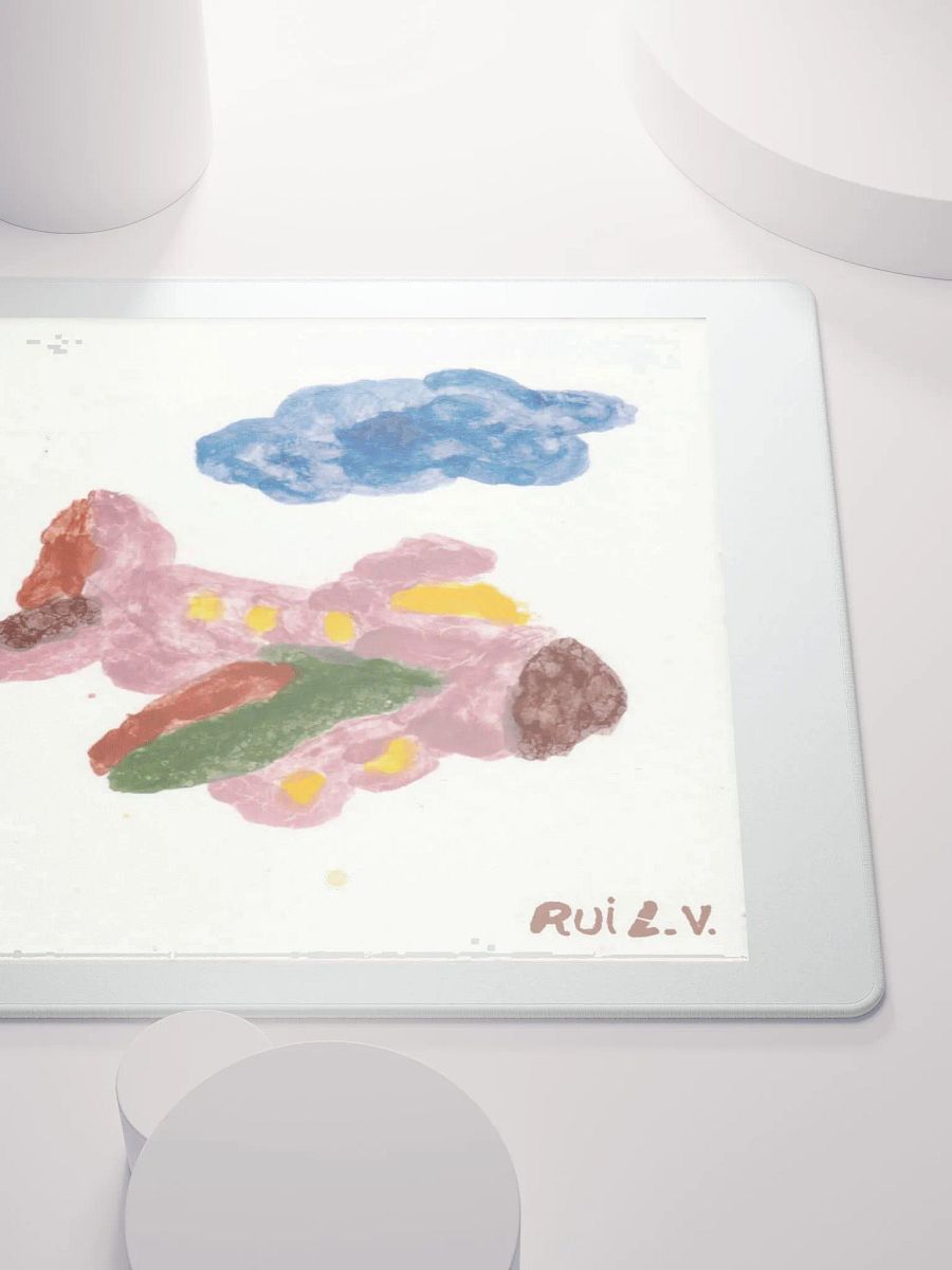 Kid Airplane (Gaming Mouse Pad) product image (9)