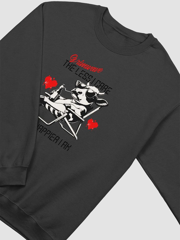 Chill Cow Graphic Crewneck Sweatshirt product image (16)