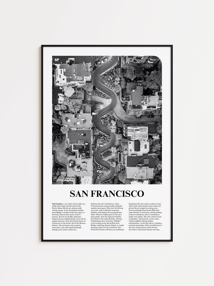 San Francisco 05 Newspaper Poster product image (1)