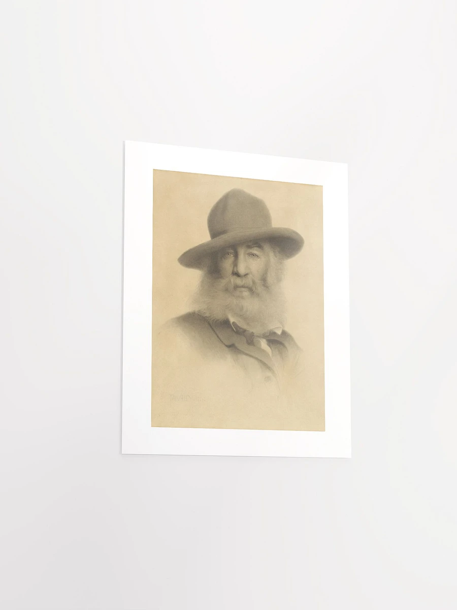 Walt Whitman by Thomas Wilmer Dewing (1875) - Print product image (3)