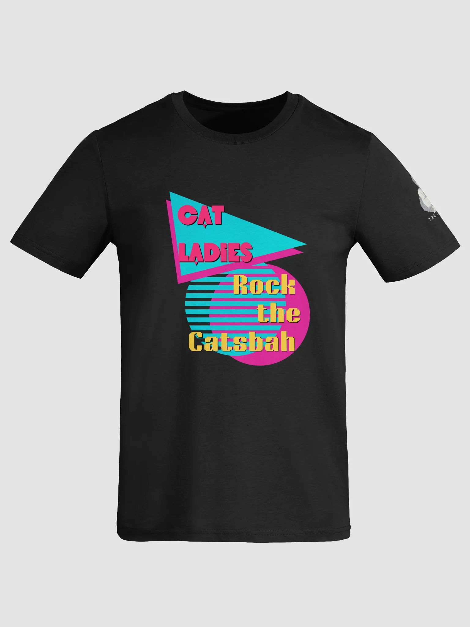 Cat Ladies Rock The Catsbah Unisex Crewneck Tee product image (1)