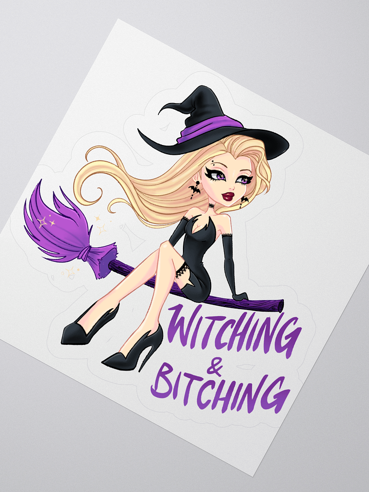 witching & bitching sticker product image (2)
