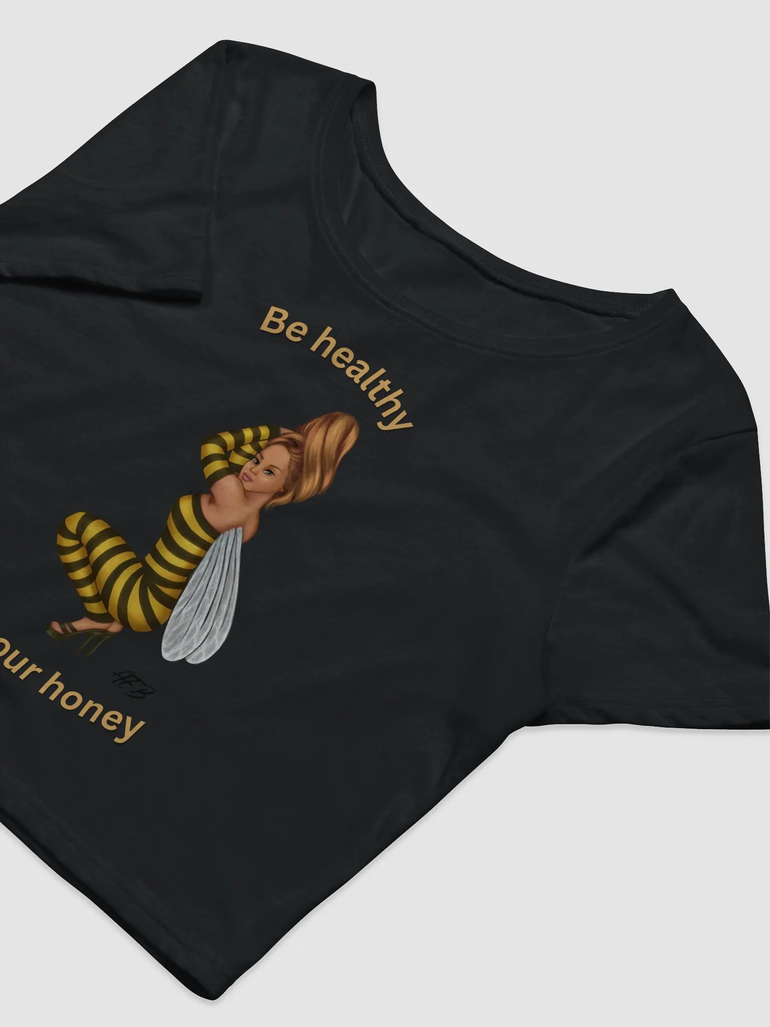 Bee-utiful Health Crop Tee product image (1)