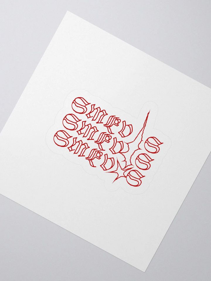 SMEV!S BLOODMOON Sticker product image (7)