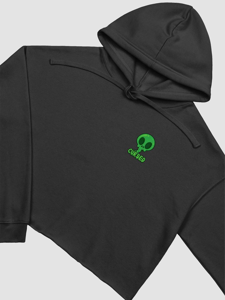 All I Got Was Cursed - Hunter - Crop Hoodie product image (6)
