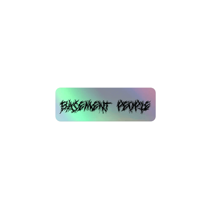basement people F*CKIN METAL sticker product image (1)