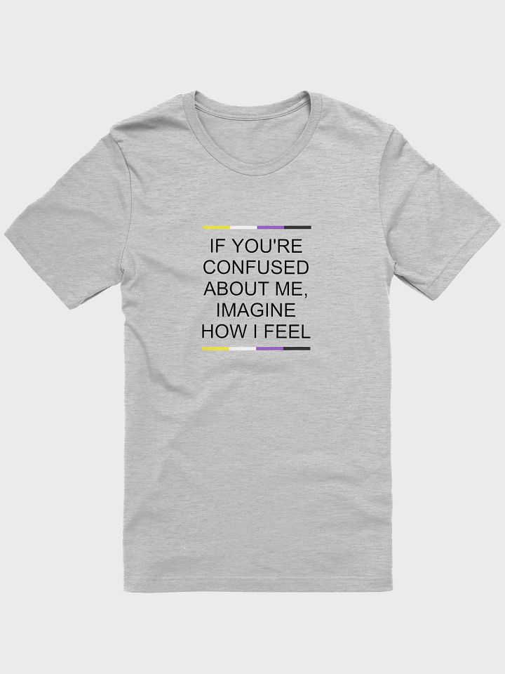confused nonbinary t-shirt product image (1)