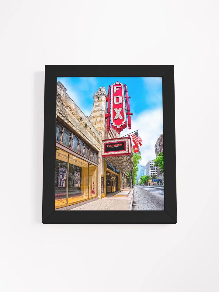 Fabulous Fox Theatre On Peachtree Street - Framed Poster product image (8)