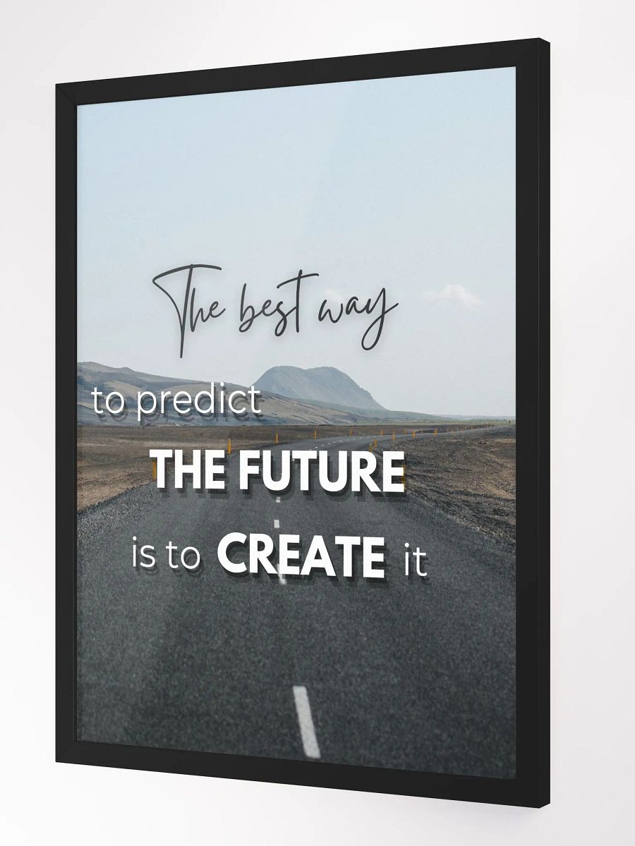 Create your future frame poster product image (2)