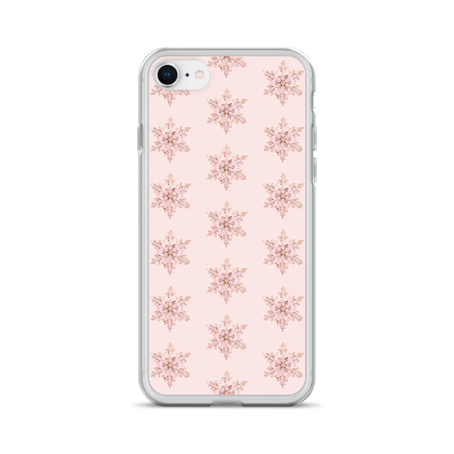 Pink Snowflake Phone Case product image (24)