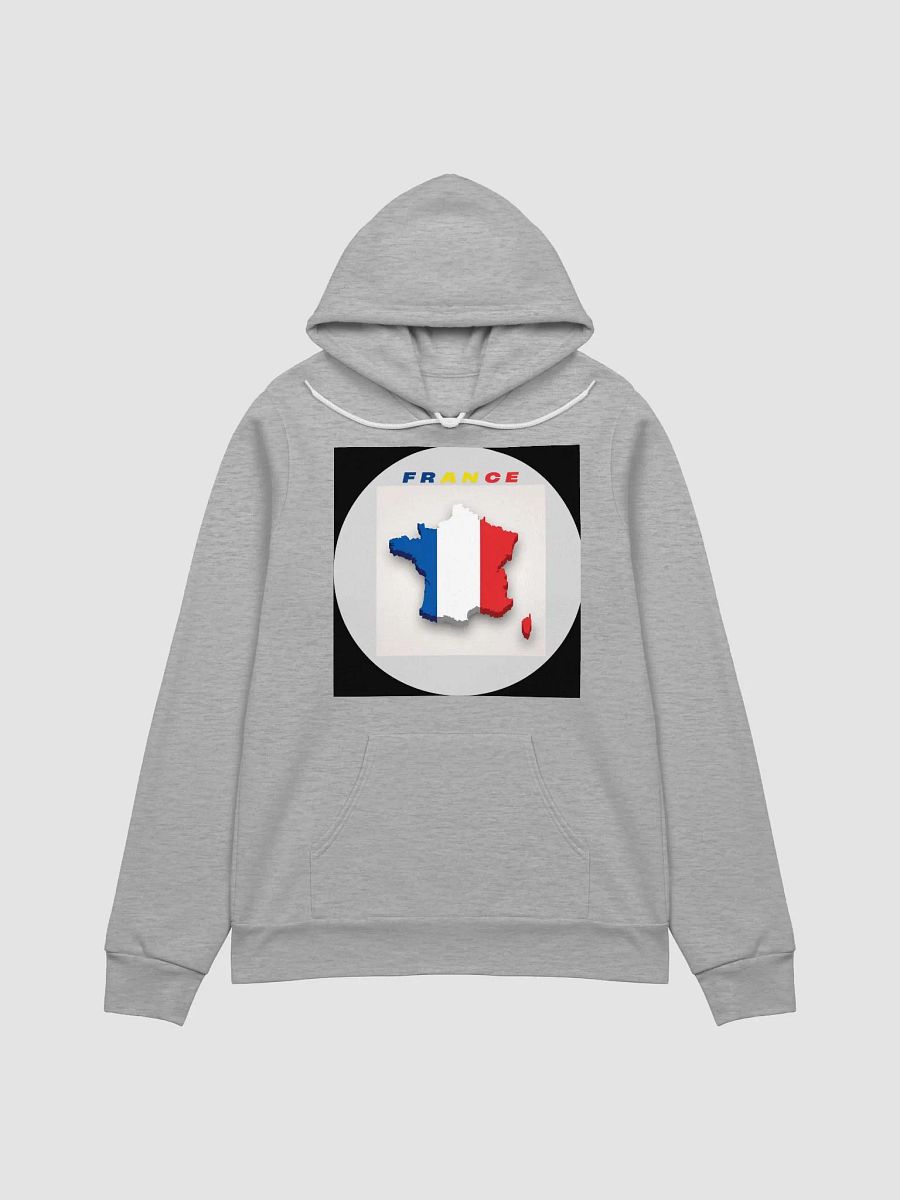 France Map Bella+Canvas Supersoft Hoodie product image (1)