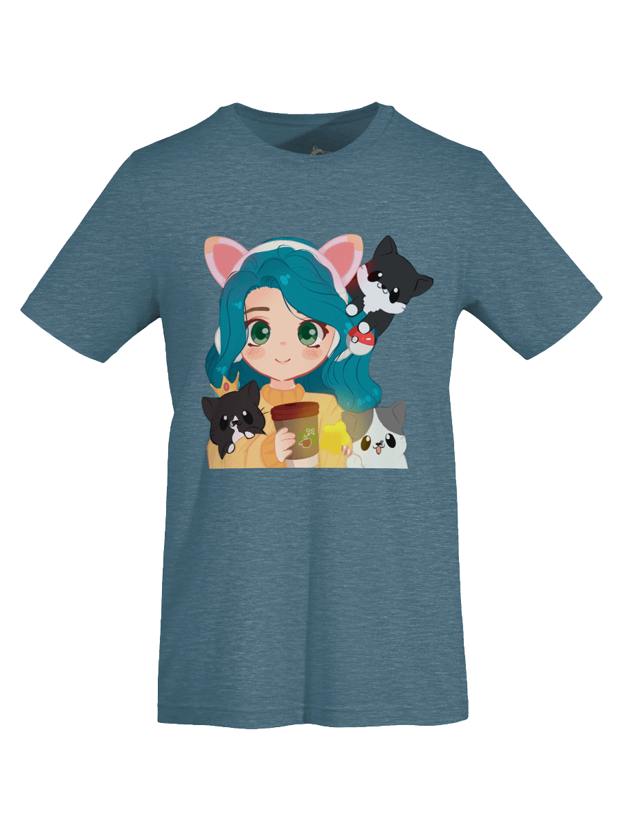 Al & Kitties Tee Blue product image (77)