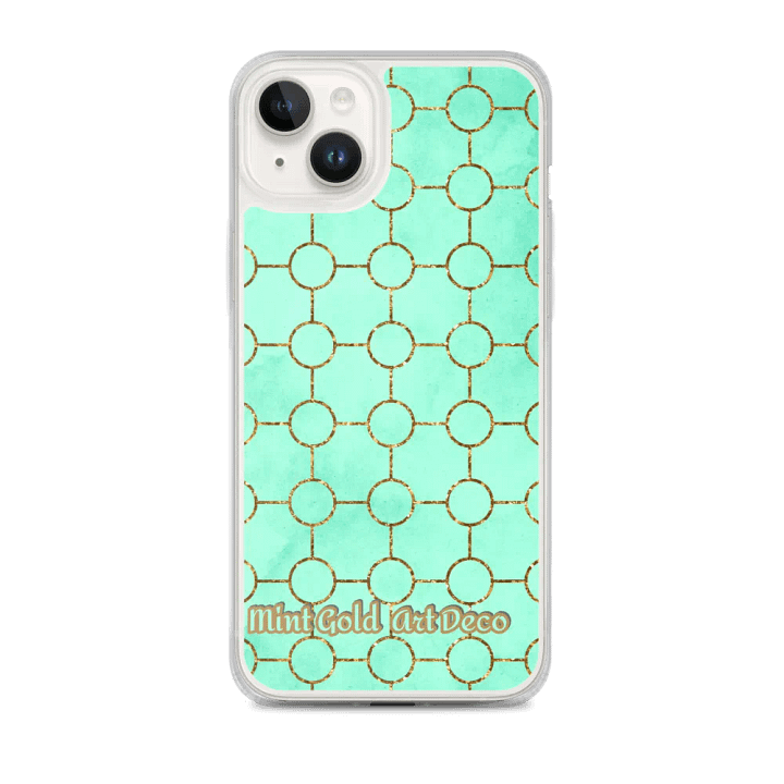 Mint Gold Art Deco iPhone® Case product image (1)