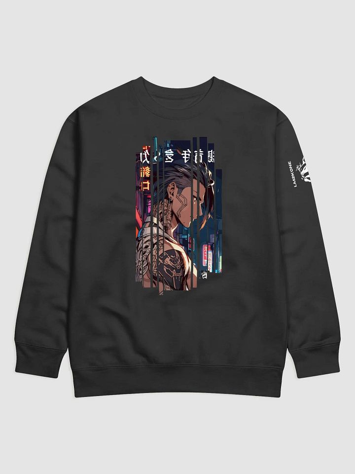 Cyber ​​Red tattooed man Sweatshirt product image (1)