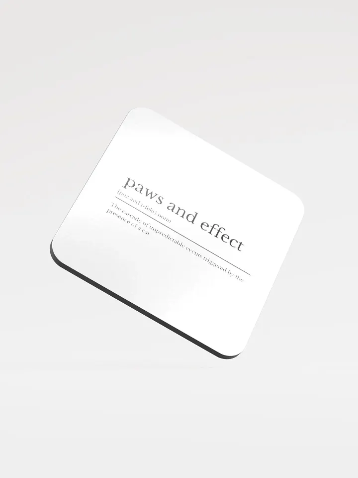 Glossed Cork Coaster product image (1)