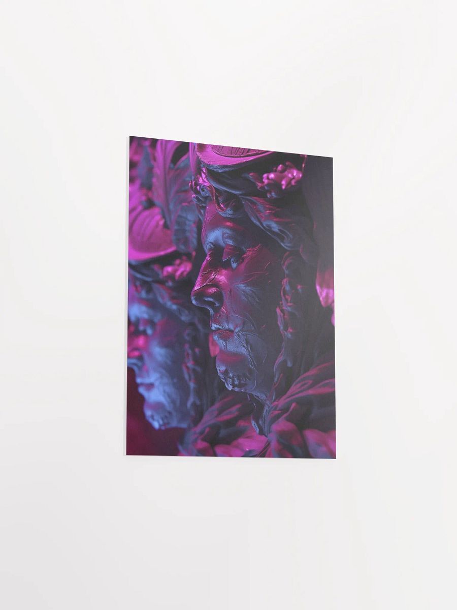 Mythical Faces Matte Poster product image (3)