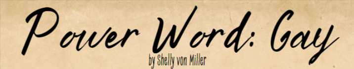 Power Word: Gay Spell (Homebrewed Spell) product image (1)