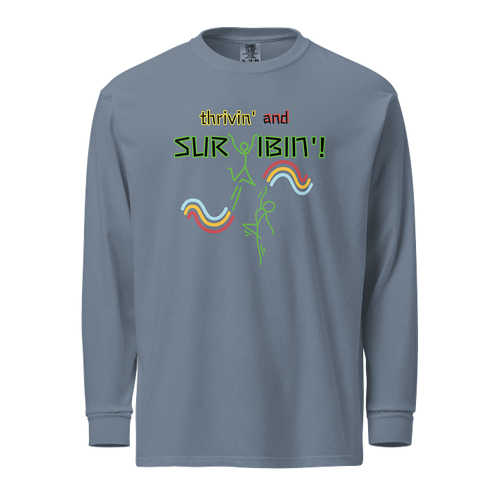 SURVIBIN' - LONG SLEEVE T-SHIRT product image (1)
