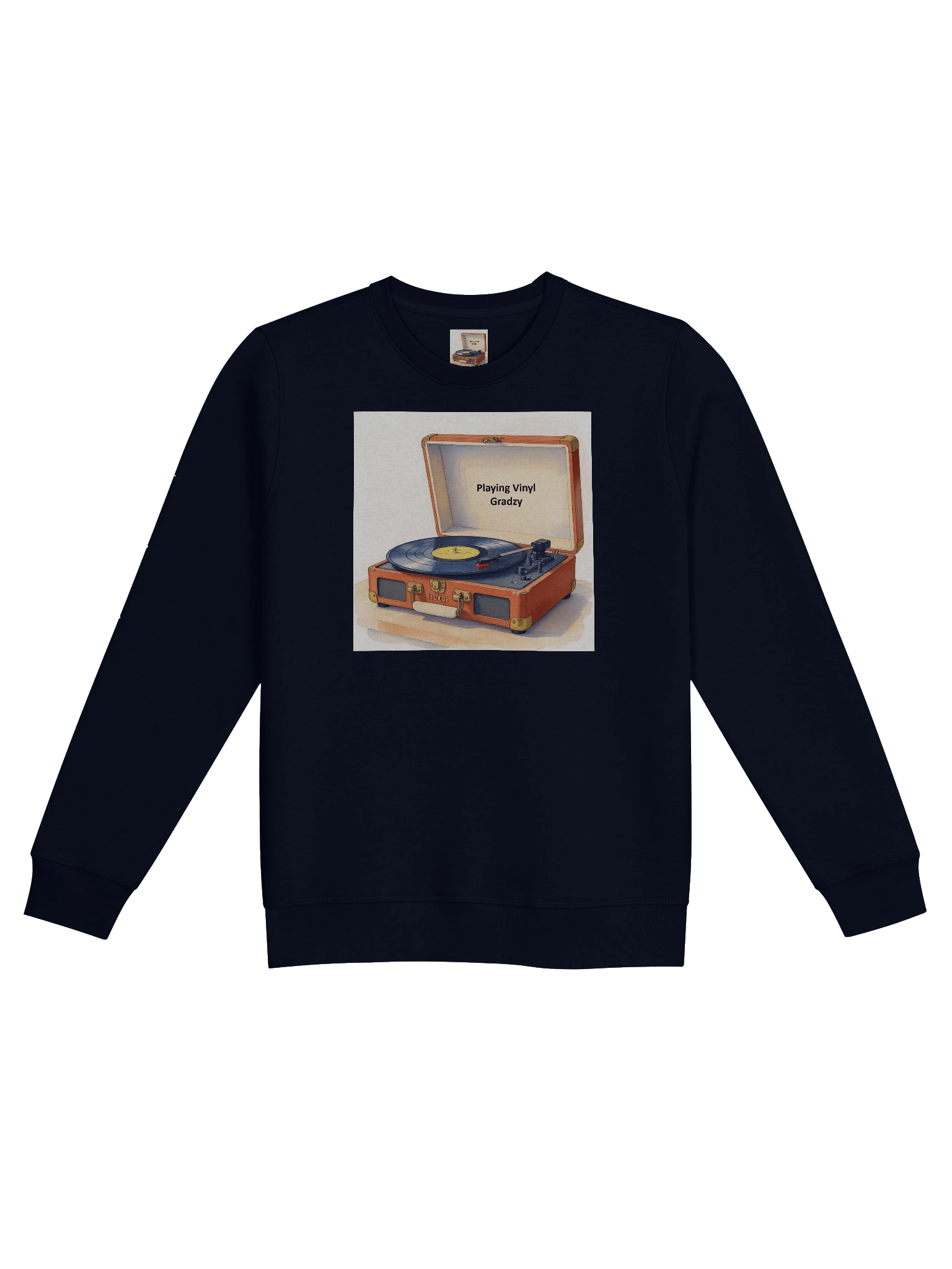 'Playing Vinyl' Sweatshirt product image (2)