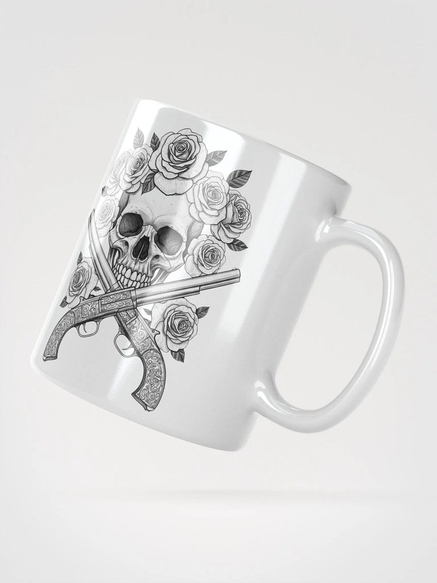 Roses & Guns Skull Mug product image (4)