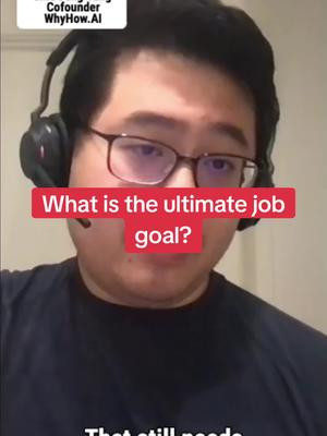 What is the ultimate job goal? Watch, listen or read the full insight at https://www.bravesea.com/blog/reset-your-hunger