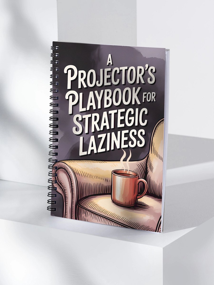 Strategic Laziness Human Design Projector Notebook product image (4)