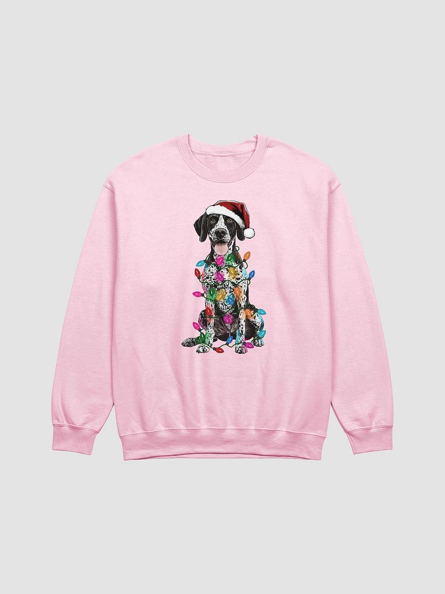 Funny German Shorthaired Pointer(Black Roan) Christmas Sweatshirt product image (17)