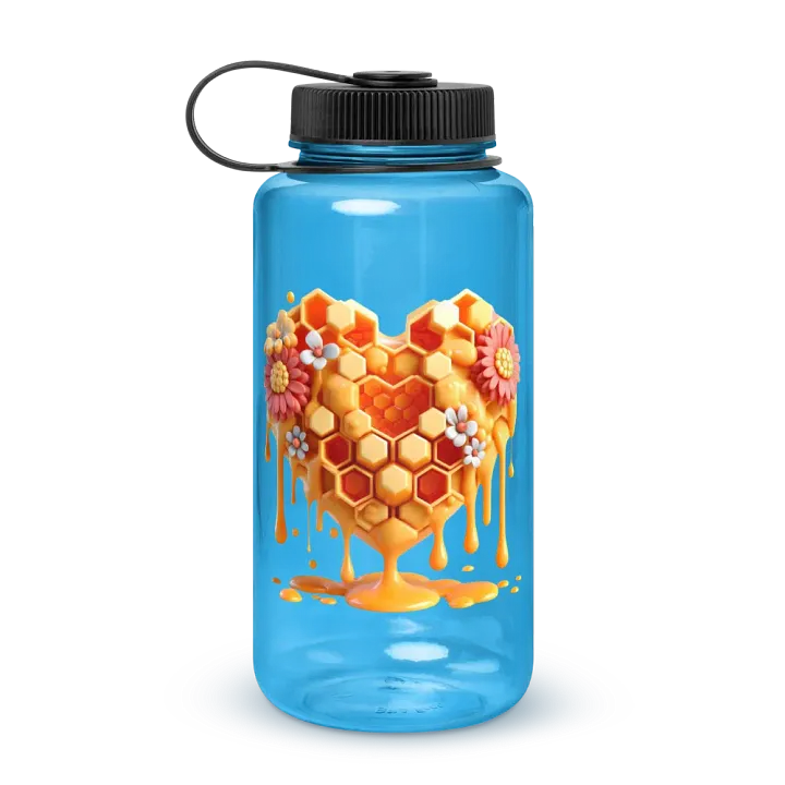 HOT BOX FAM HEART WAX FLOWER DRIP WATER BOTTLE product image (3)