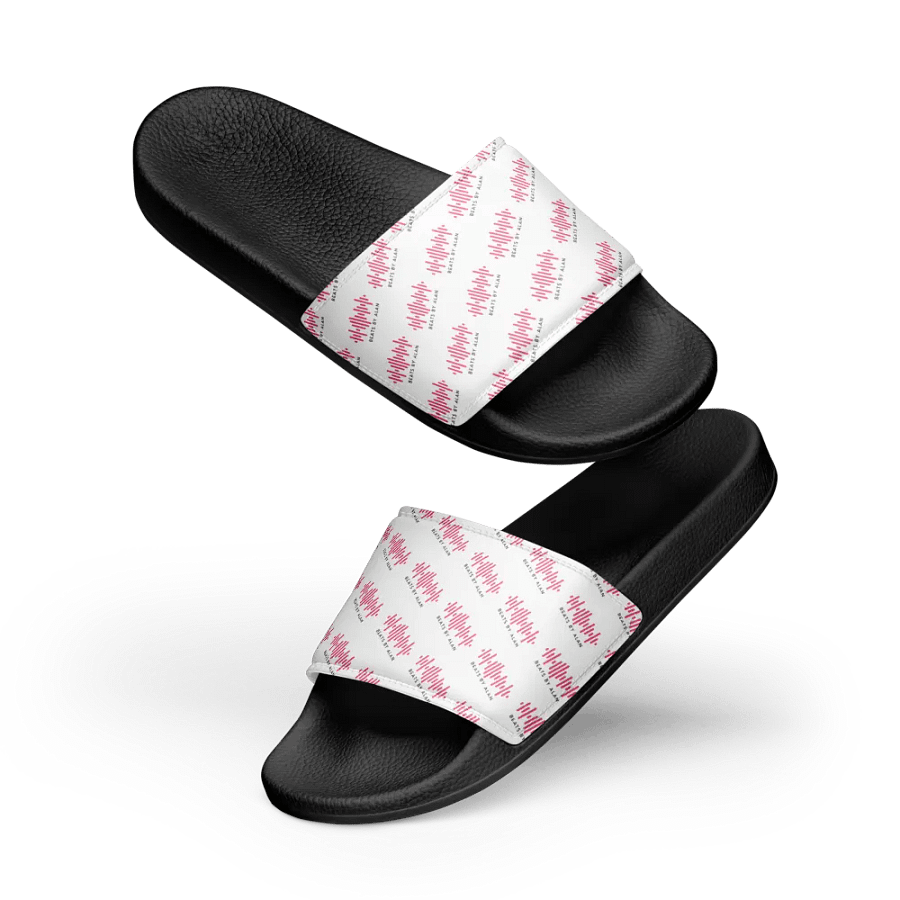 Diagonal Text Pattern Slides for Men by Beats By Alan product image (11)
