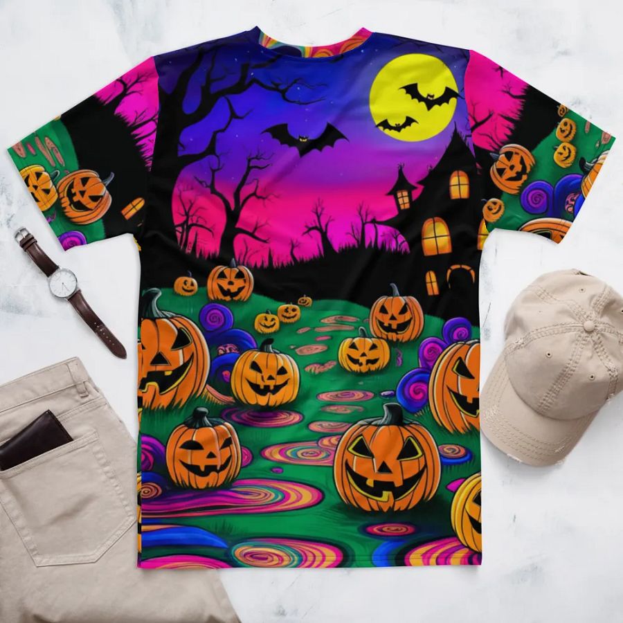 Haunted Pumpkins Habitat T Shirt product image (6)