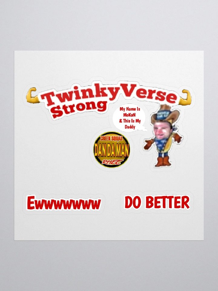 TwinkyVerse Strong Sticker product image (1)