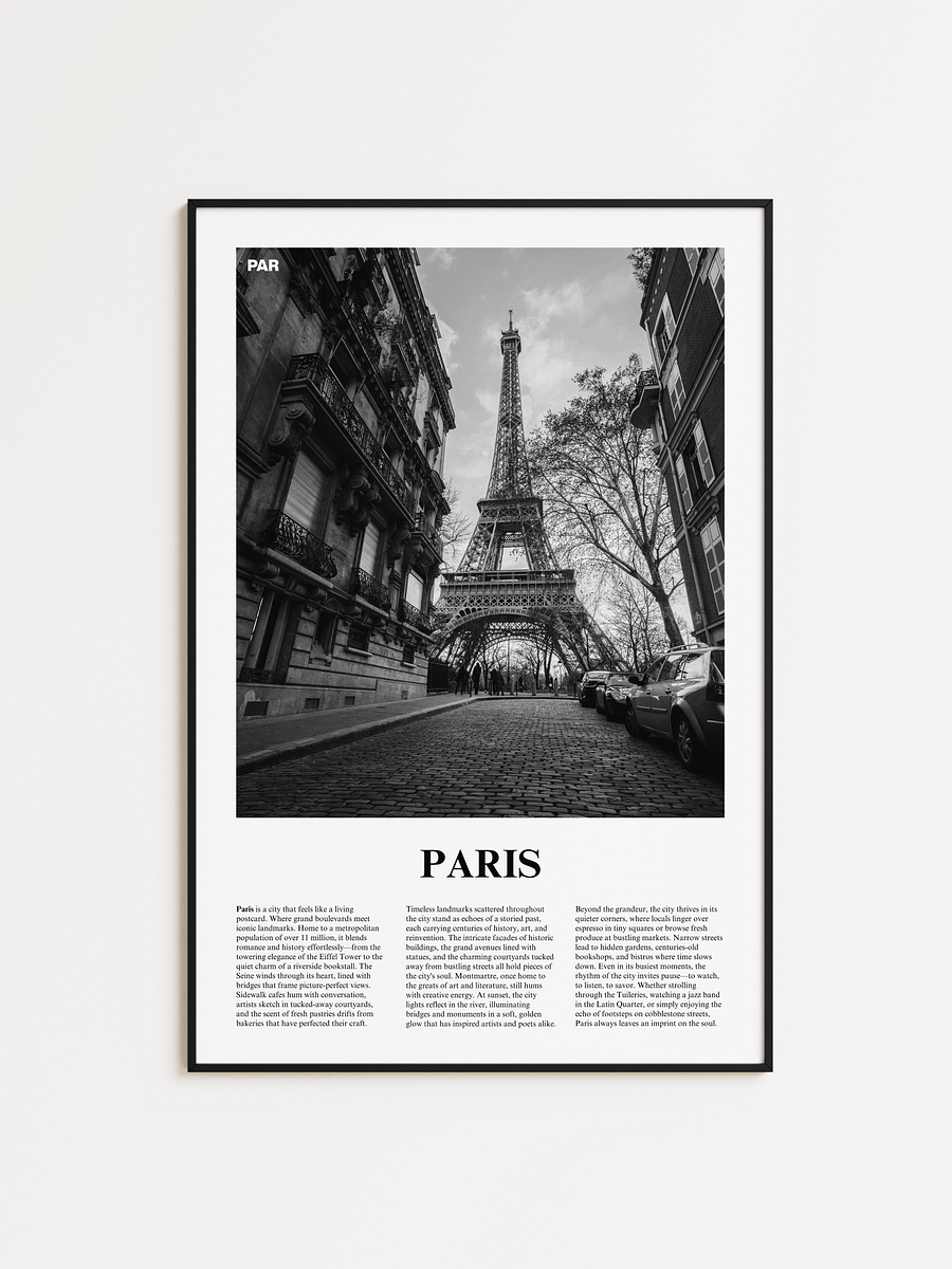 Paris 03 Newspaper Poster product image (1)