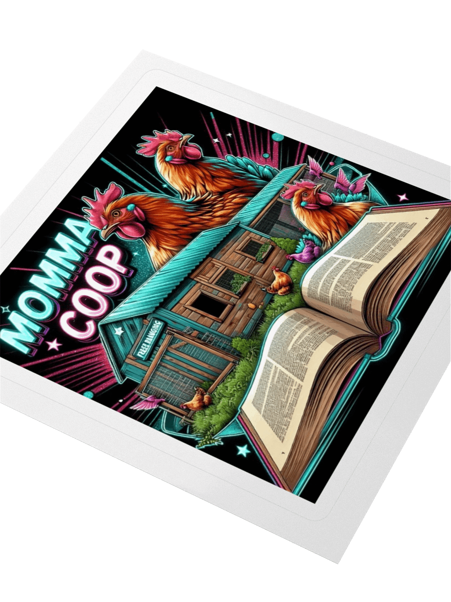 Momma Coop Chicken House with bible product image (5)