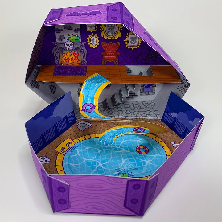 Halloween Coffin Diorama product image (1)