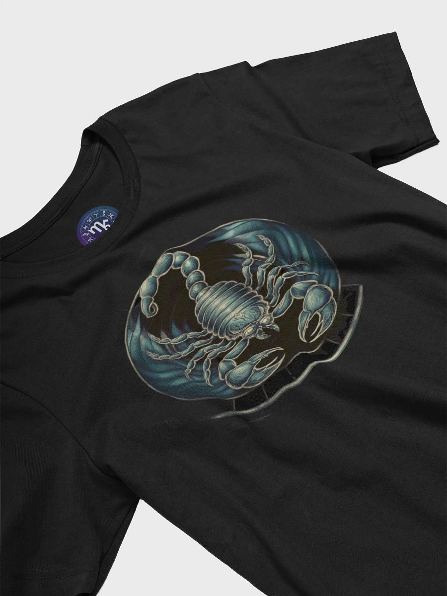 Zodiac Unisex Supersoft T-Shirt with Ethereal Scorpio Design product image (5)