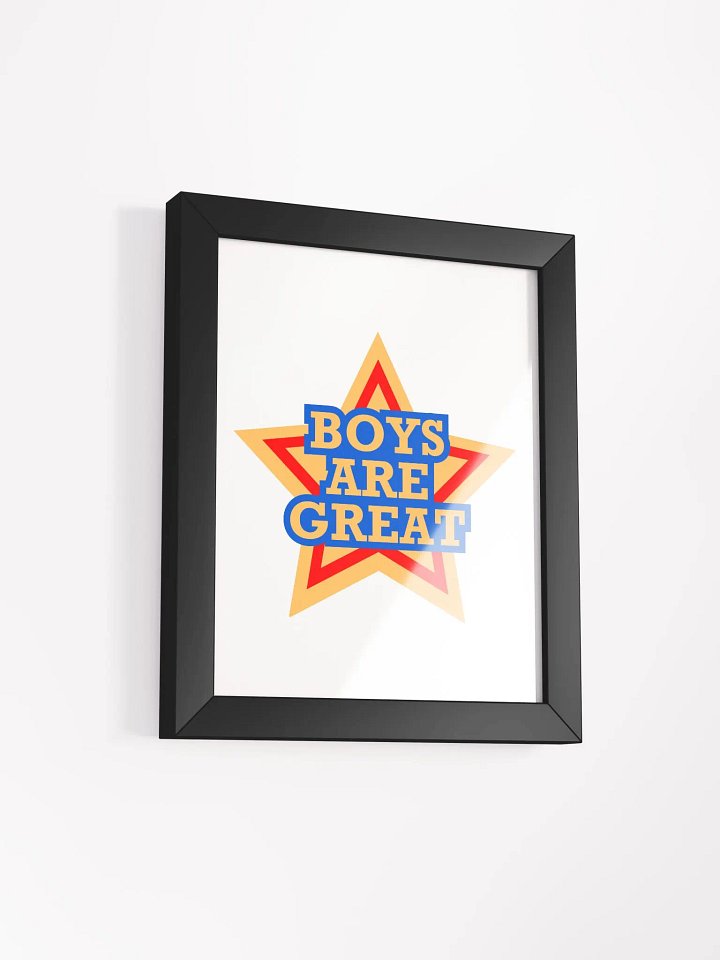 B.A.G. Gold Star Framed Poster product image (15)