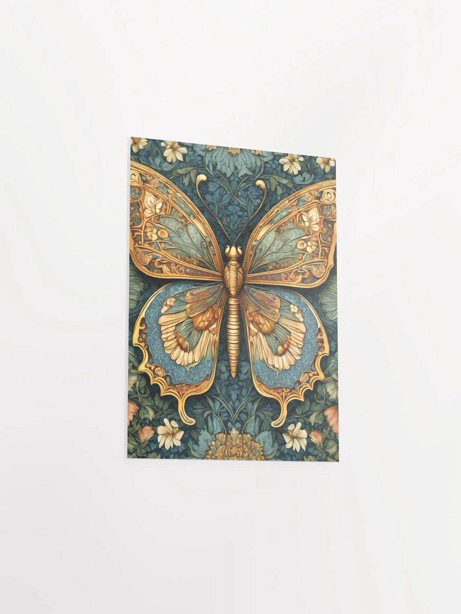 William Morris Inspired Butterfly One Poster 5x7 inches product image (3)