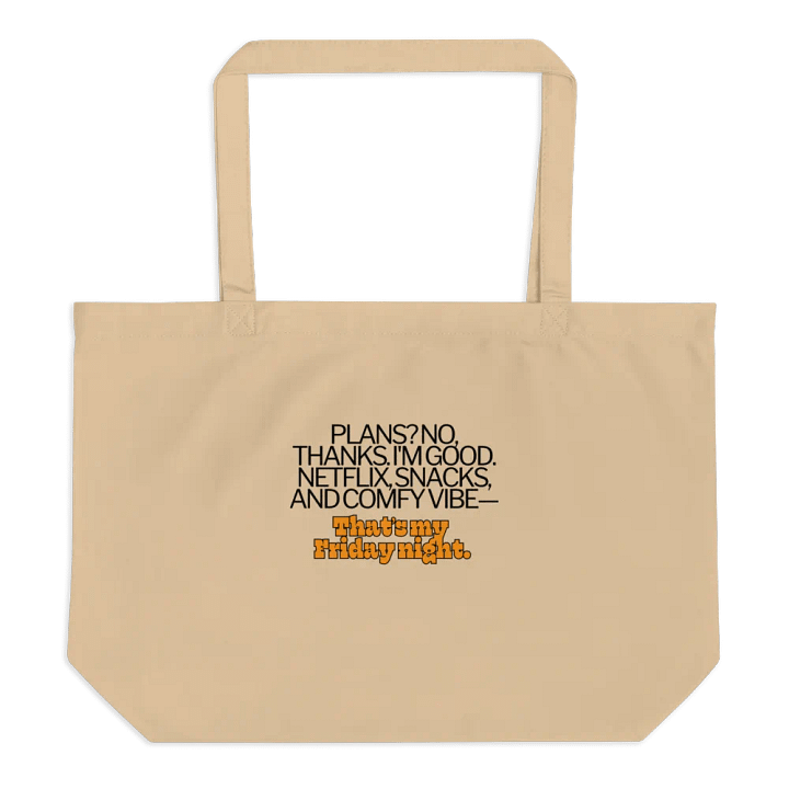 Friday Night Haiku Organic Tote product image (1)