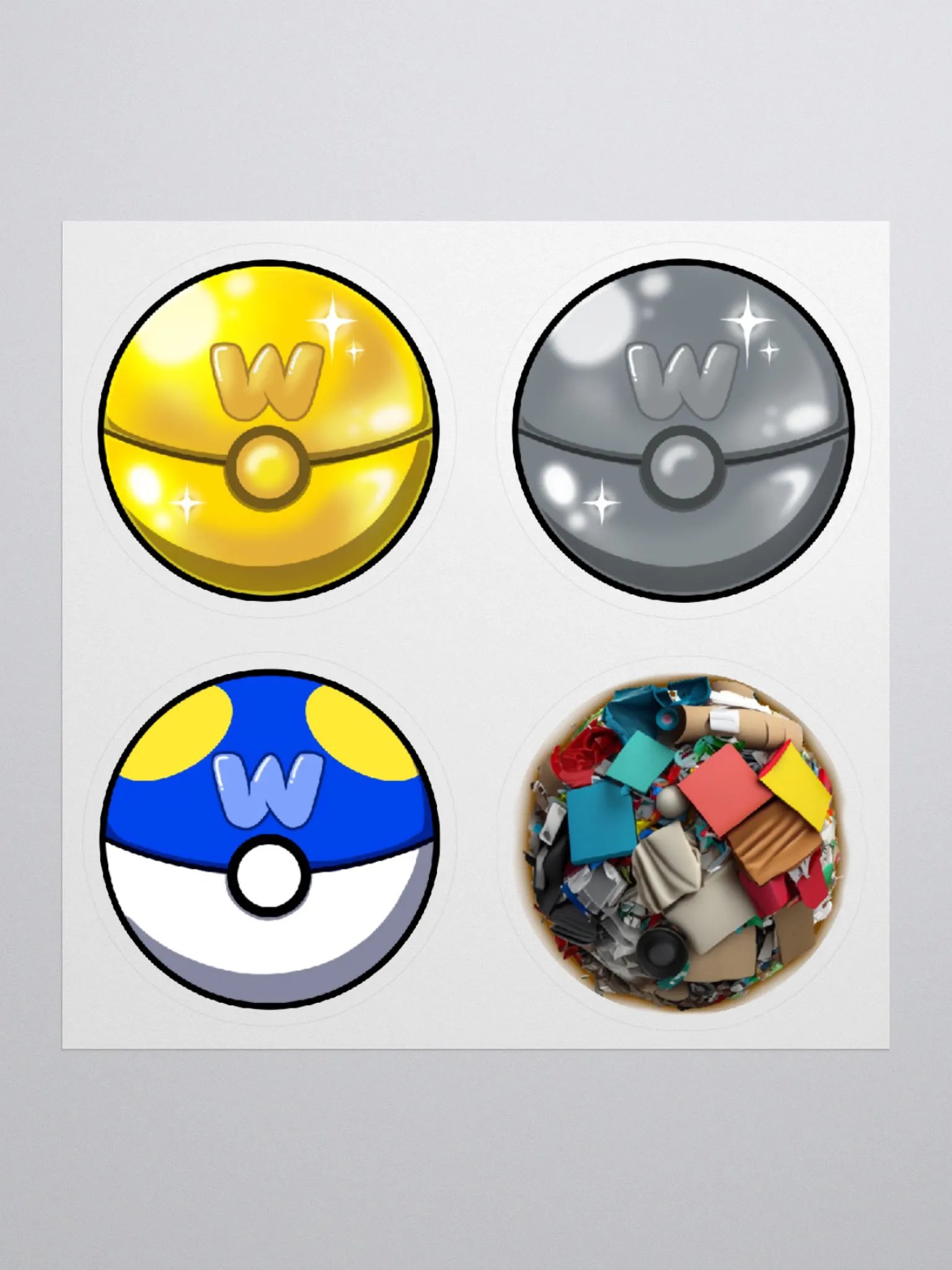 wopiCatch Stickers - OG Balls product image (1)