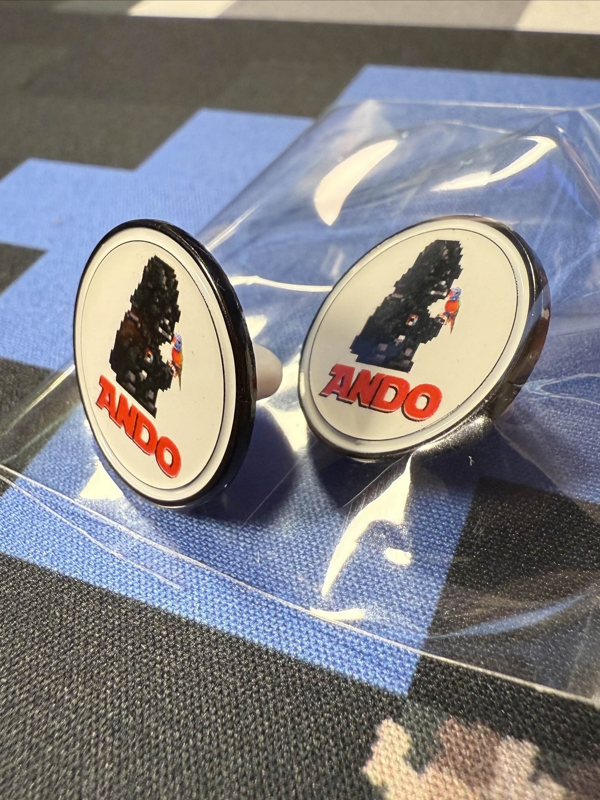 Ando logo pin (INCLUDING SHIPPING) product image (5)
