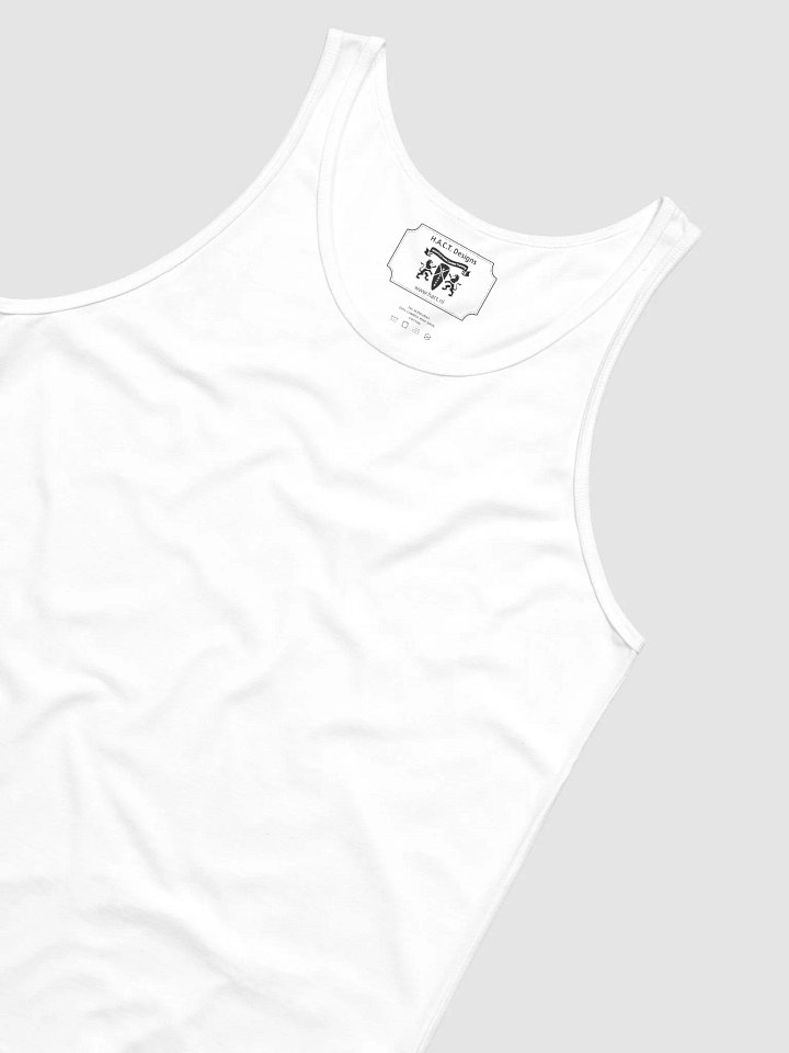 Men Tank Top - black HACT logo on back product image (2)