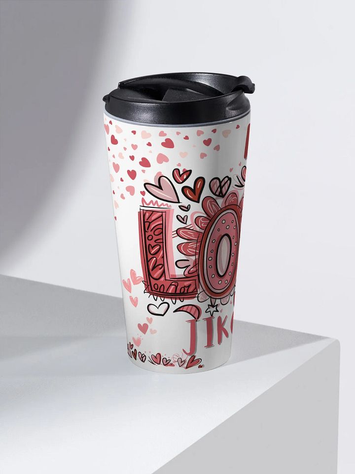 Jikook Valentine's Day Stainless Steel Travel Mug product image (2)