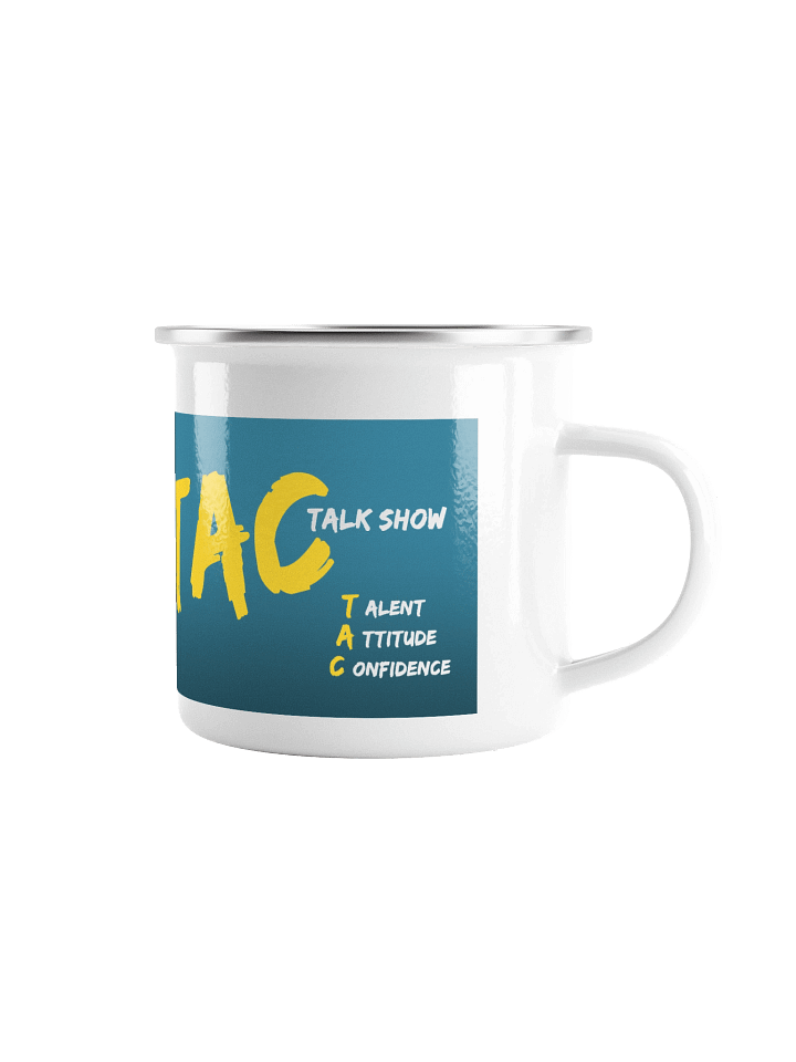 TAC Talk Show Mug Cup blue product image (1)