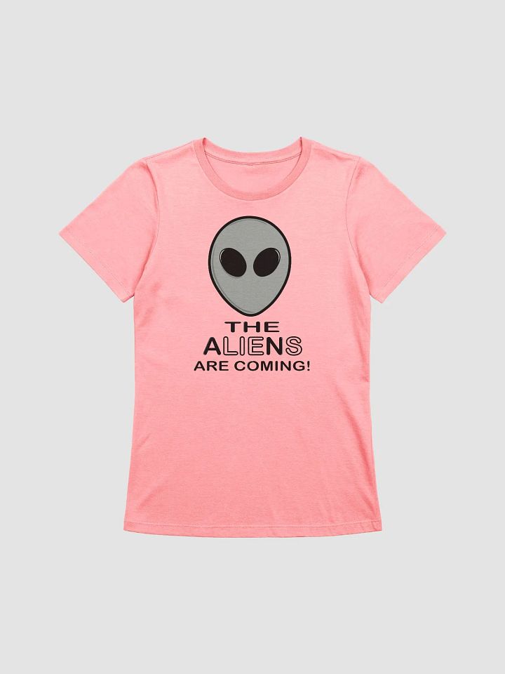The Aliens Are Coming! - Bella+Canvas Women's Supersoft Relaxed-fit T-Shirt product image (2)